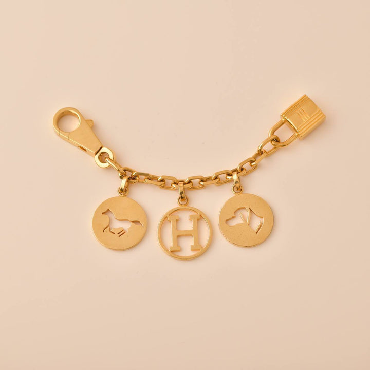 Authentic Hermès Breloque Olga Bag Charm