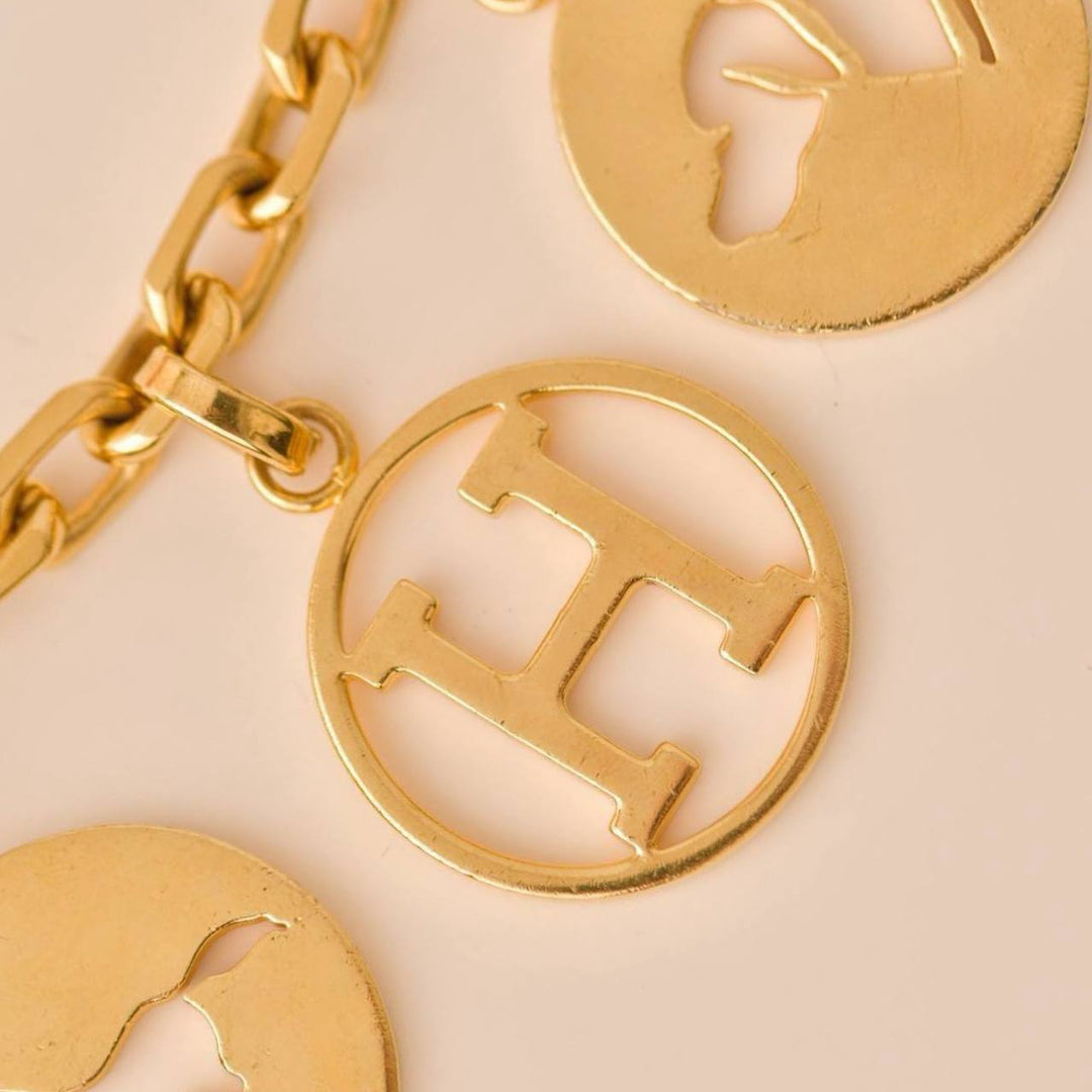 Used Authentic Hermès Breloque Olga Bag Charm Amulette