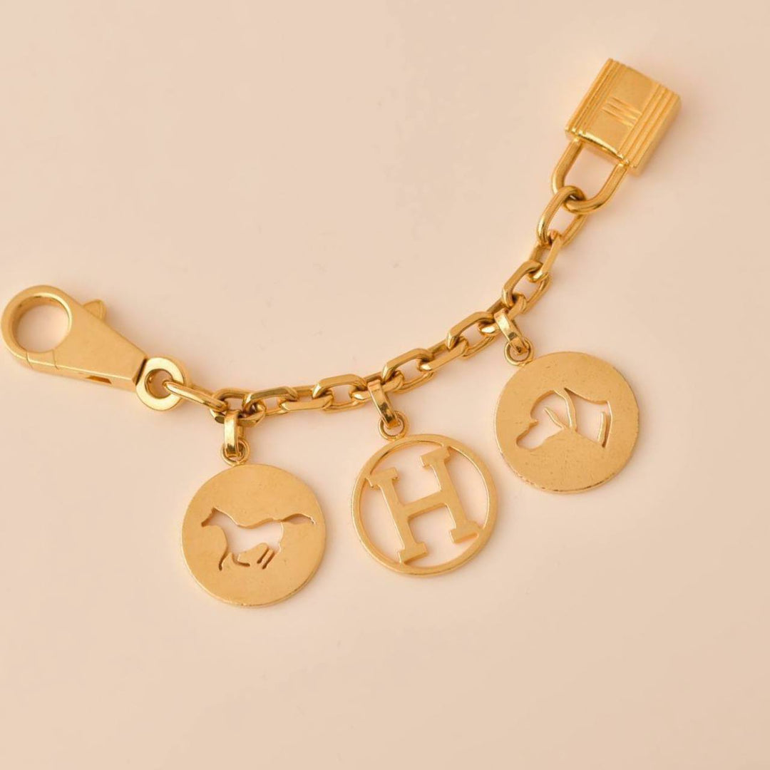 Preowned Authentic Hermès Breloque Olga Bag Charm