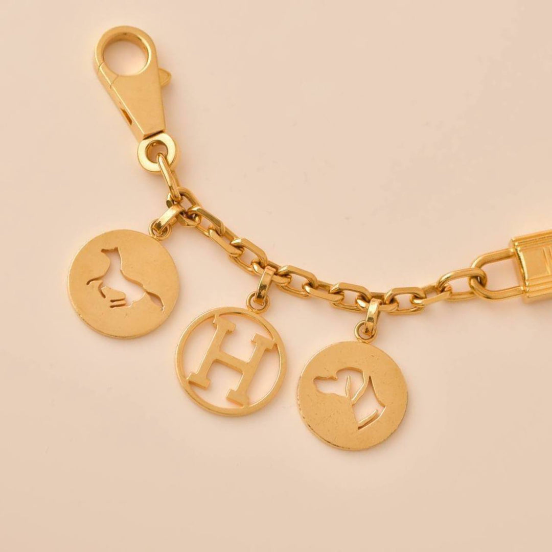 Used Authentic Hermès Breloque Olga Bag Charm