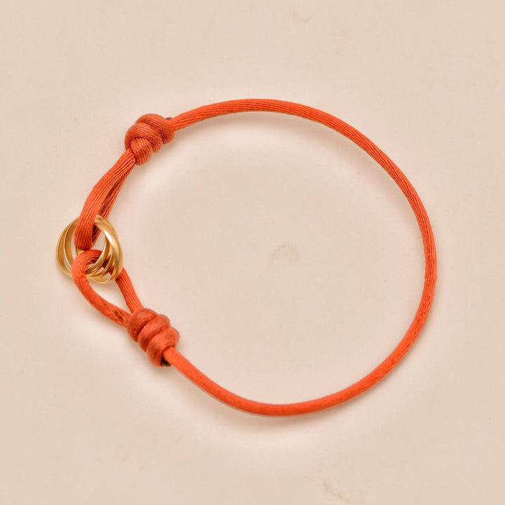 Used Cartier Trinity Cord Bracelet 18K Rose Gold