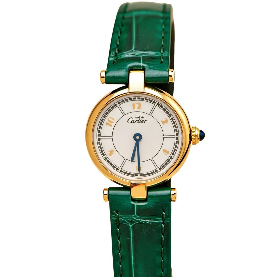 Preloved Authentic Cartier Vendome Must De Cartier Vermeil Watch Small Model W1009854
