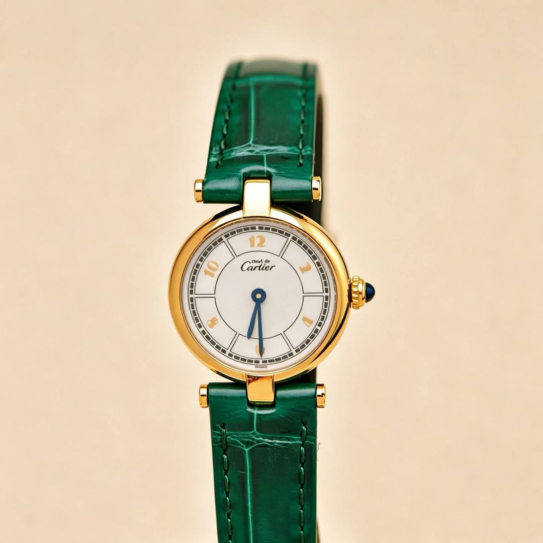 Second Hand Cartier Vendome Must De Cartier Vermeil Watch Small Model W1009854