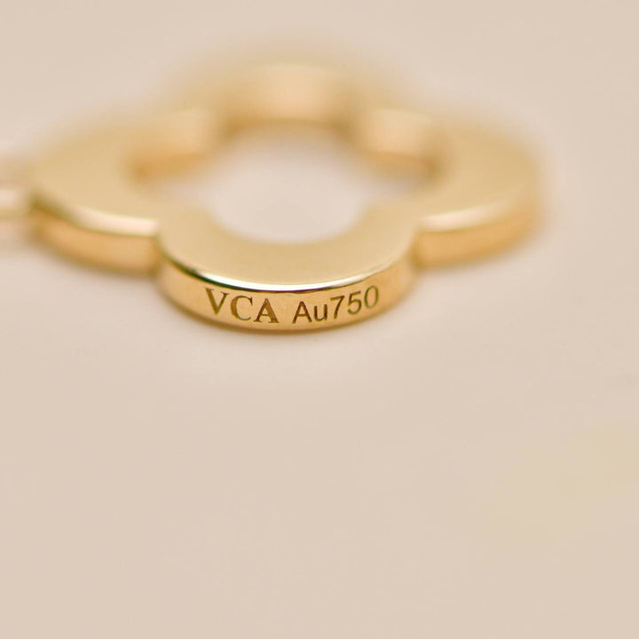 Van Cleef & Arpels Byzantine Alhambra Bracelet 18K Yellow Gold