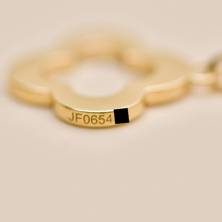 Van Cleef & Arpels Byzantine Alhambra Bracelet 18K Yellow Gold