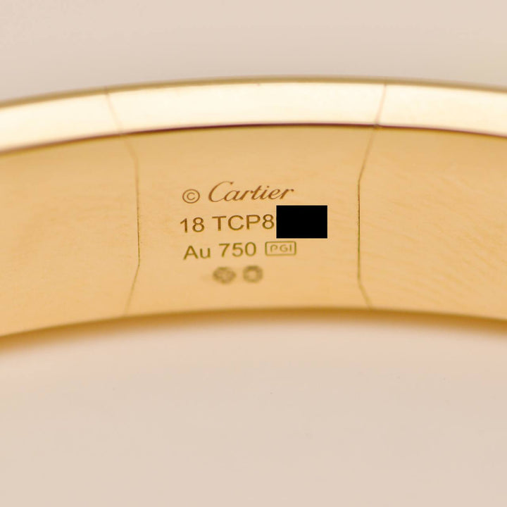 Preloved Cartier Panthère de Cartier Bangle Tsavorite Garnet and Onyx 