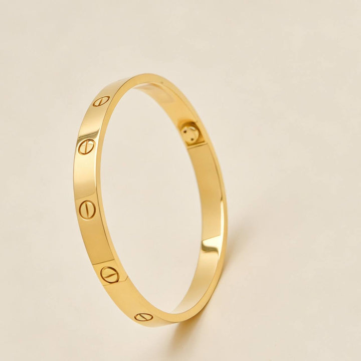 Preloved Authentic Cartier Love Bracelet Classic Model 18K Yellow Gold 