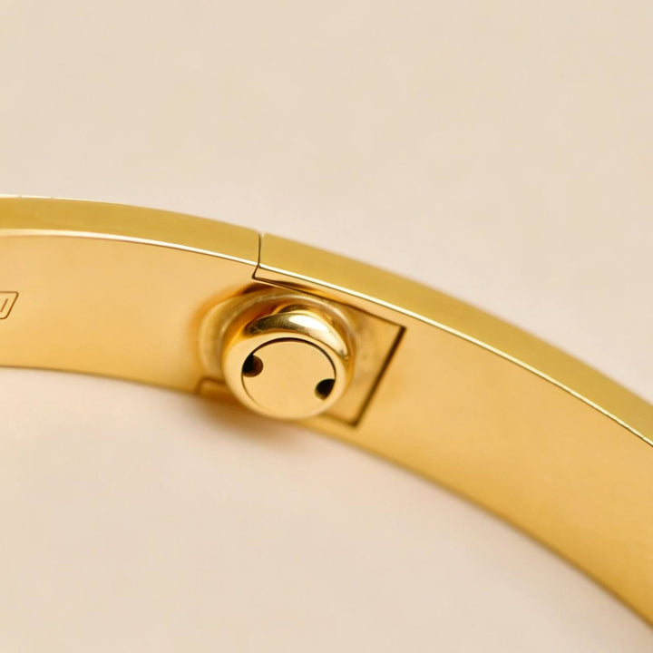 Authentic Cartier Love Bracelet Classic Model 18K Yellow Gold 