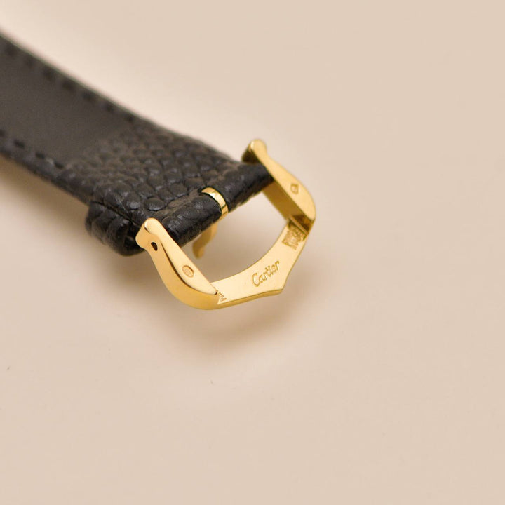 Preowned Authentic Cartier Must de Cartier Vendôme Vermeil Wristwatch Large Model