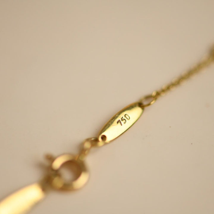 Preowned Tiffany Elsa Peretti Diamond Starfish Necklace