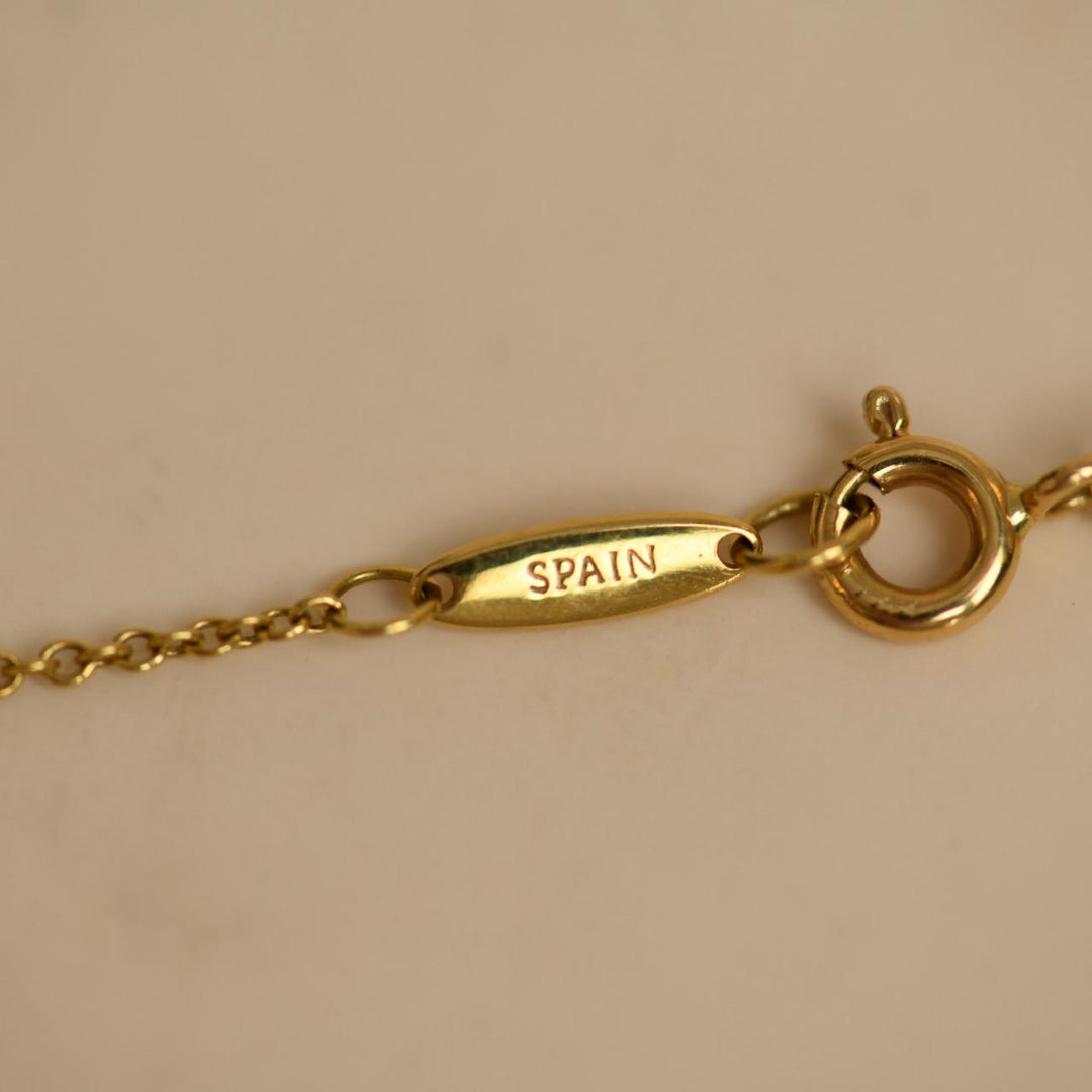 Second Hand Tiffany Elsa Peretti Diamond Starfish Necklace