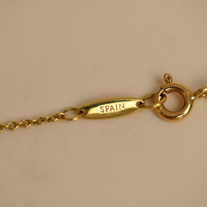 Second Hand Tiffany Elsa Peretti Diamond Starfish Necklace