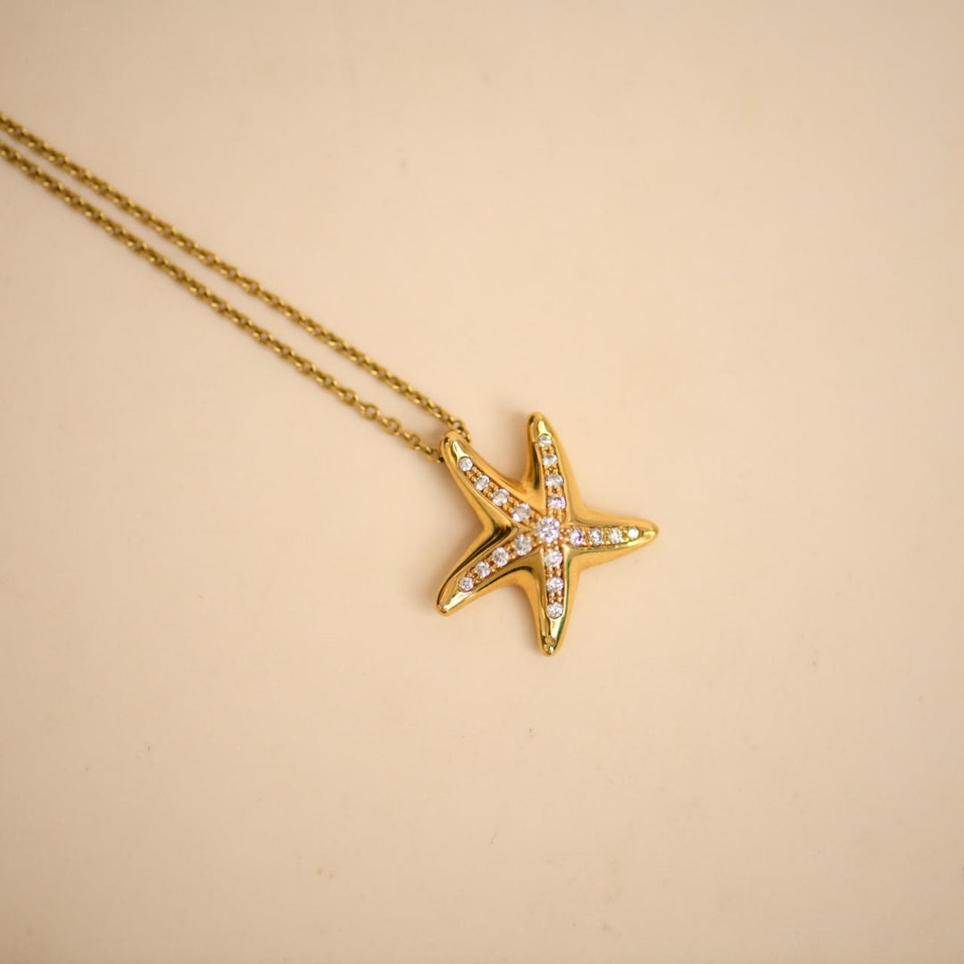 Preowned Tiffany & Co. Elsa Peretti Diamond Starfish Necklace
