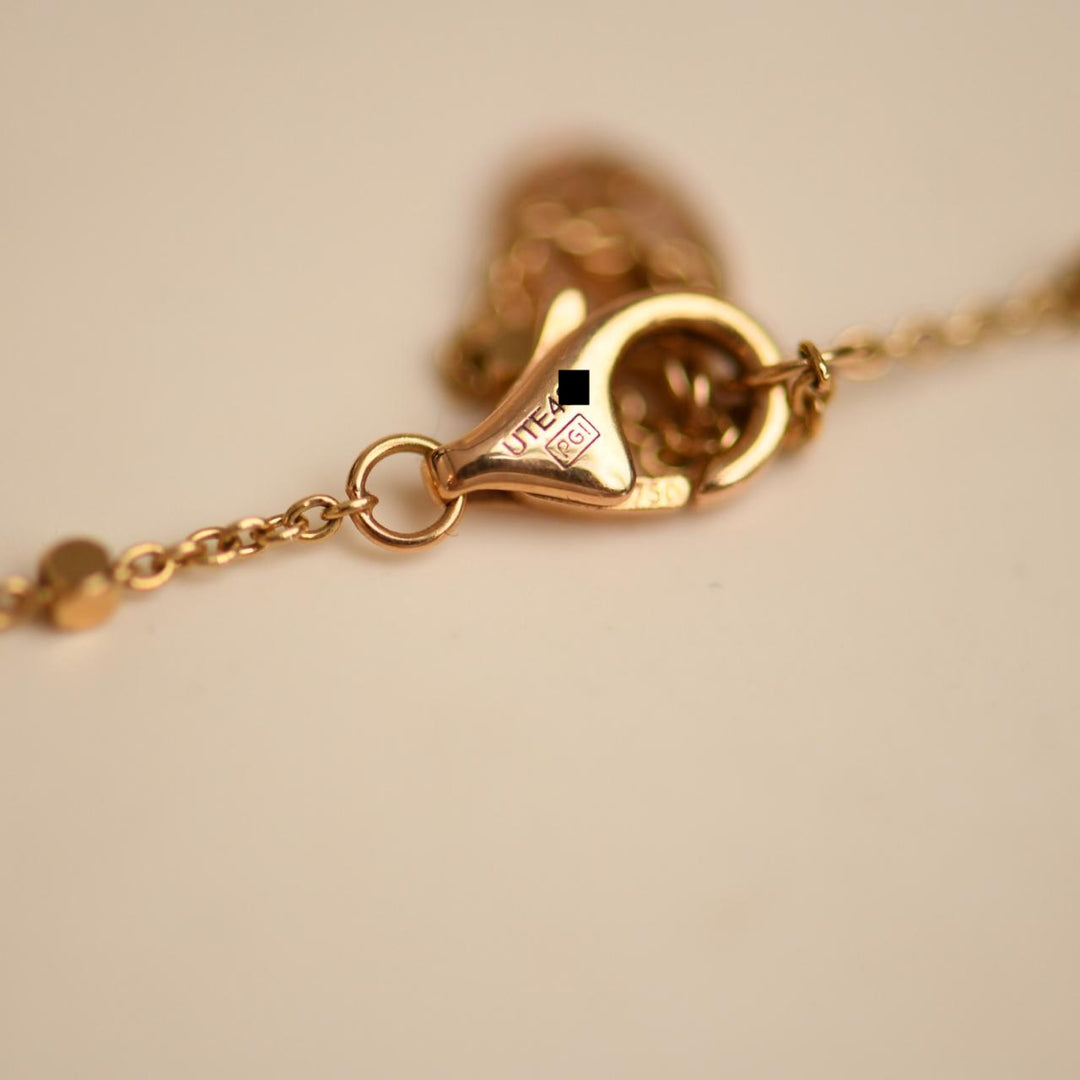 Second Hand Cartier Clash Necklace Small Model 18K Gold