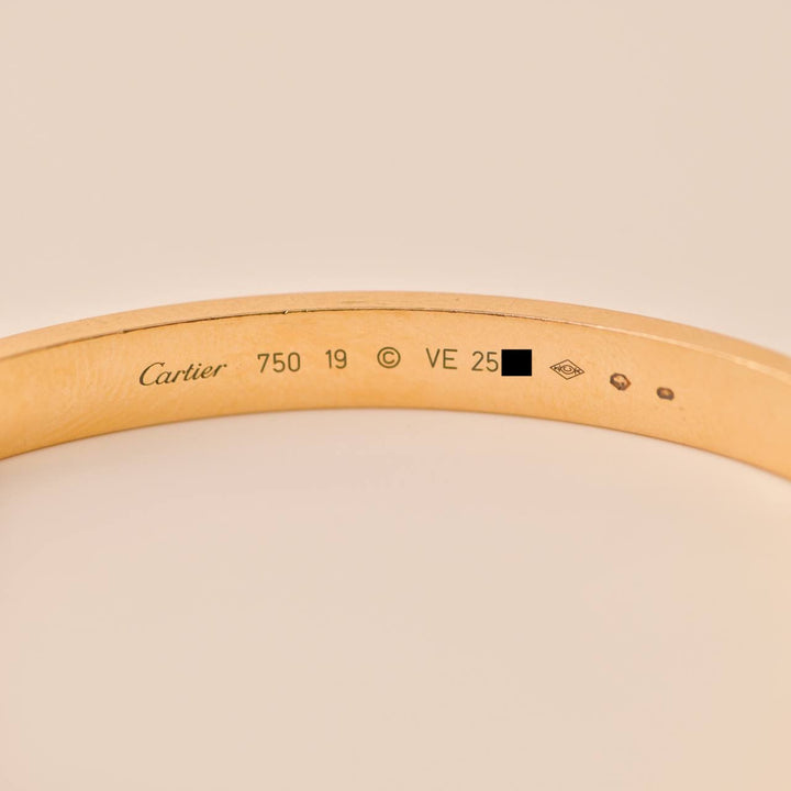 Second Hand Cartier Love Bracelet 18K Rose Gold 