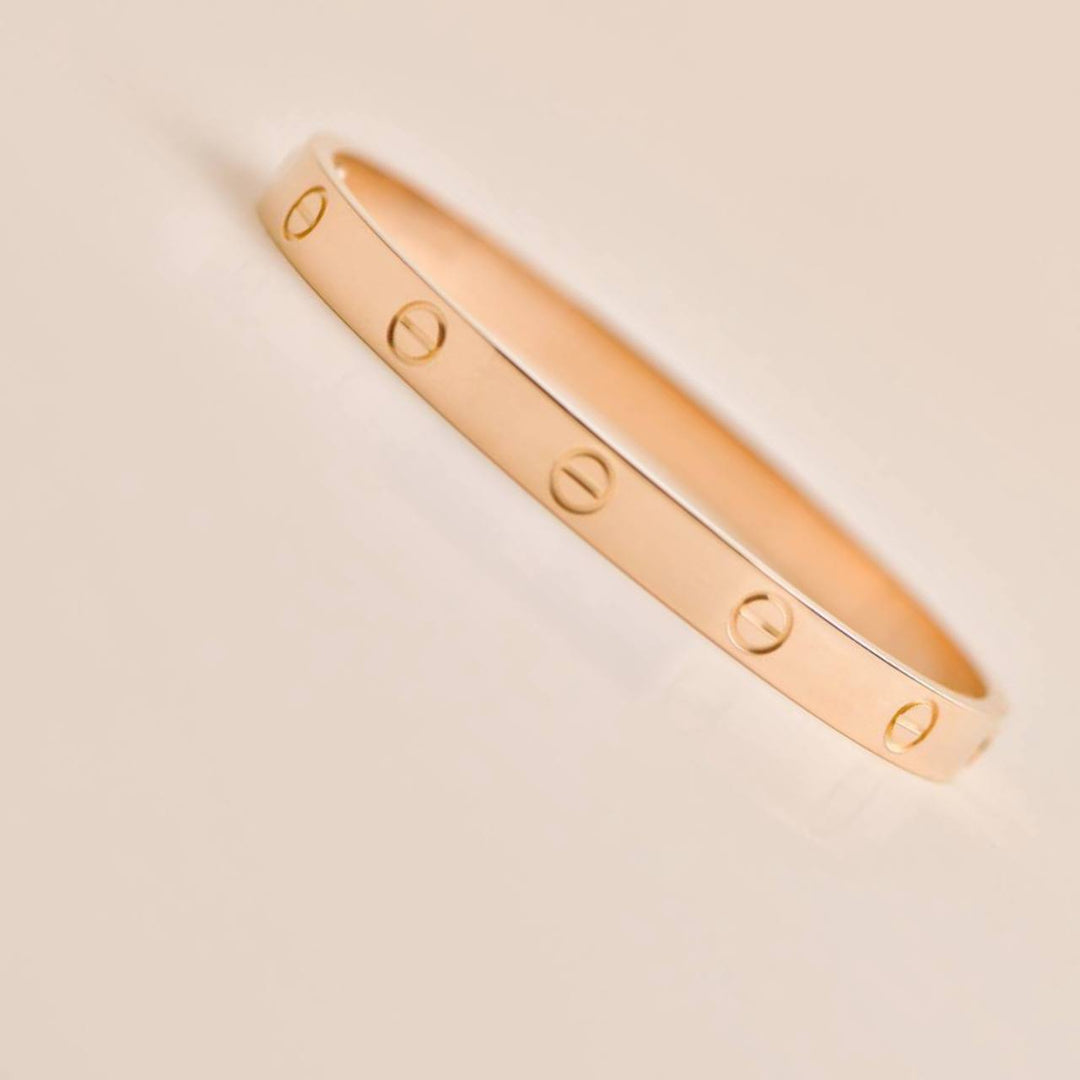 Authentic Preloved Cartier Love Bracelet Classic Model 18K Rose Gold 