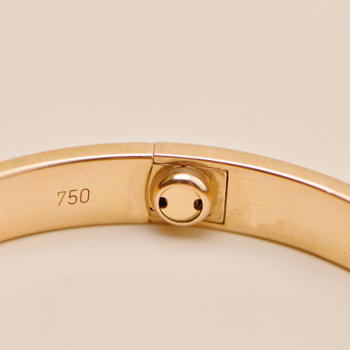 Authentic Cartier Love Bracelet Classic Model 18K Rose Gold 