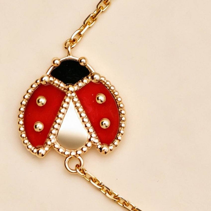 Authentic Preloved VCA Lucky Spring Ladybird Bracelet