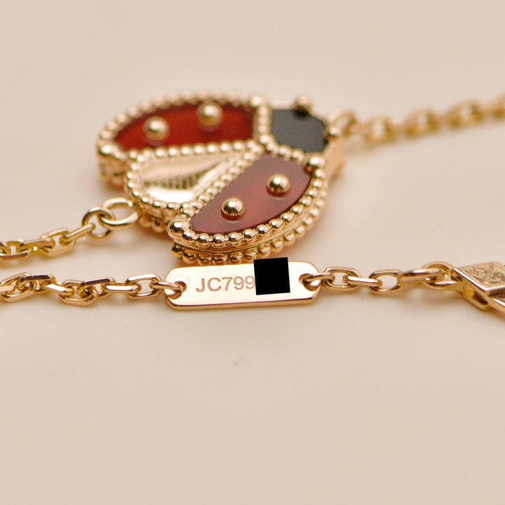 Authentic Preloved Van Cleef & ArpelsLucky Spring Ladybird Bracelet