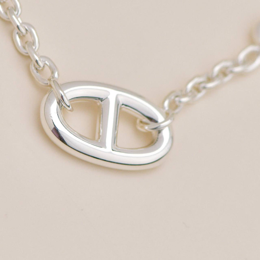 Preloved Hermès Farandole Sterling Silver Long Necklace