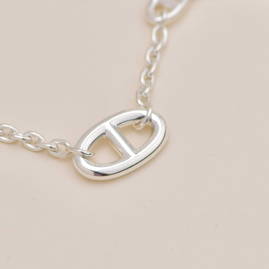 Authentic Hermès Farandole Sterling Silver Long Necklace