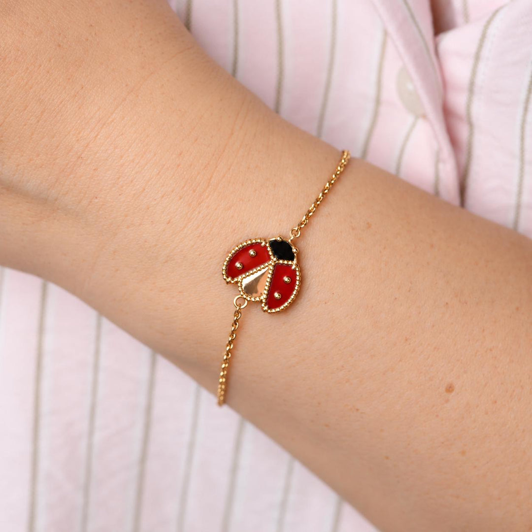 Van Cleef & Arpels Lucky Spring Ladybird Bracelet