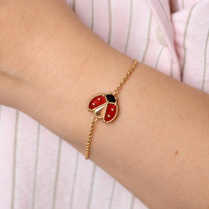 Van Cleef & Arpels Lucky Spring Ladybird Bracelet