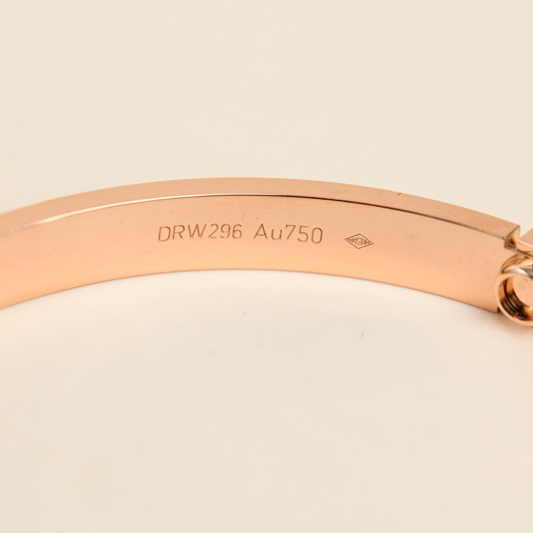 Authentic Preowned Cartier Love Bracelet Classic Model 18K Rose Gold 