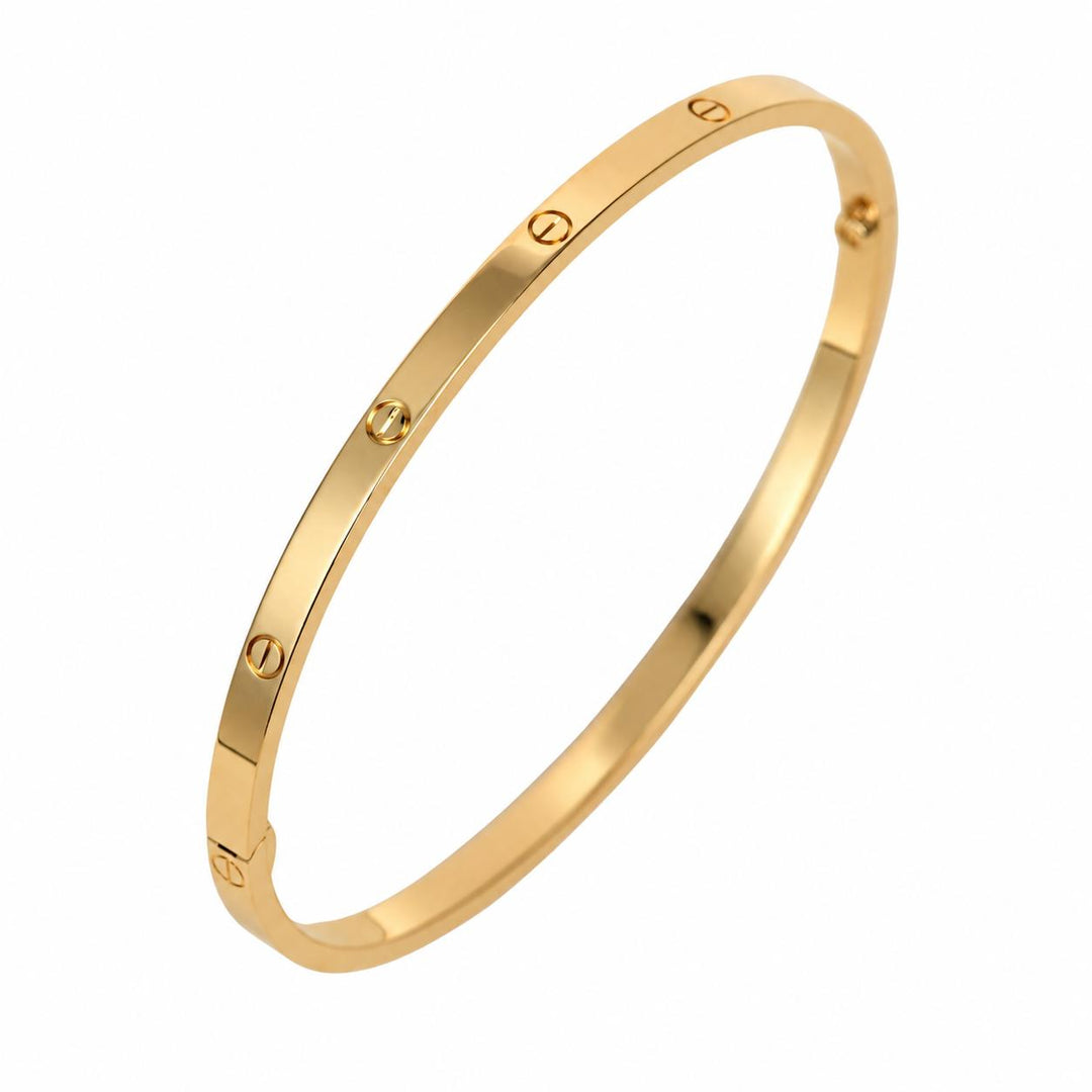 Preloved Authentic Cartier Love Bracelet Small Model 18K Yellow Gold Size 20