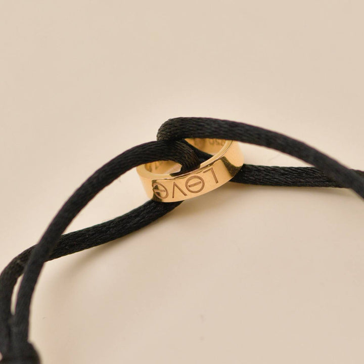 Preloved Cartier Love Cord Bracelet 18K Rose Gold