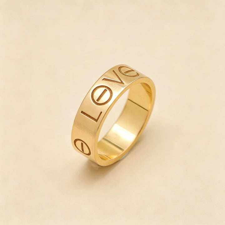 Preloved Authentic Cartier Love Ring 18K Rose Gold
