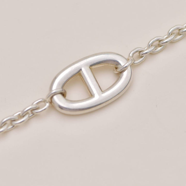 Second Hand Hermès Farandole Sterling Silver Long Necklace 120cm