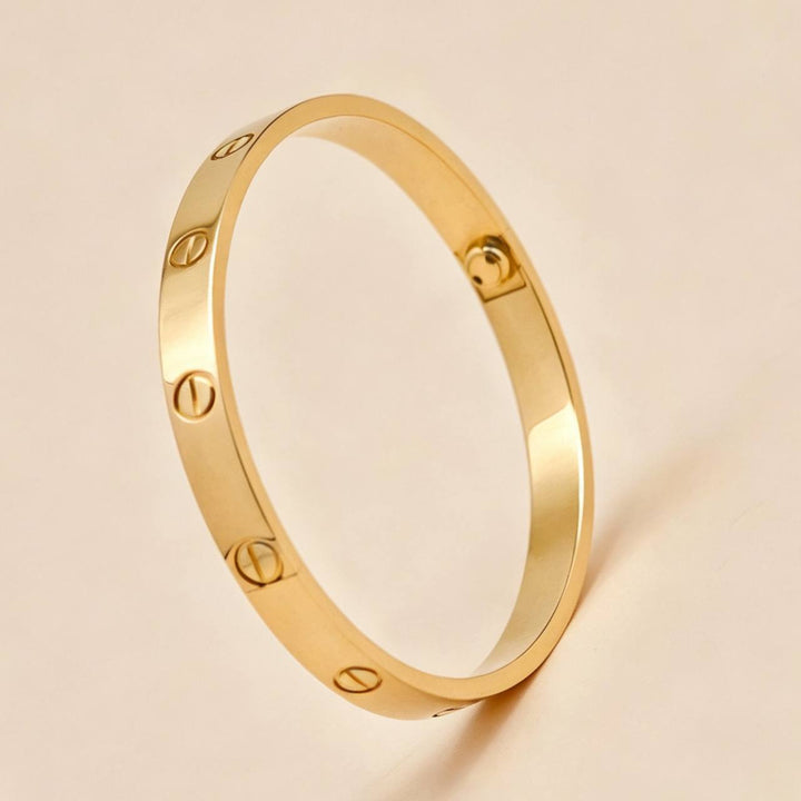Preloved Authentic Cartier Love Bracelet Classic Model 18K Yellow Gold 