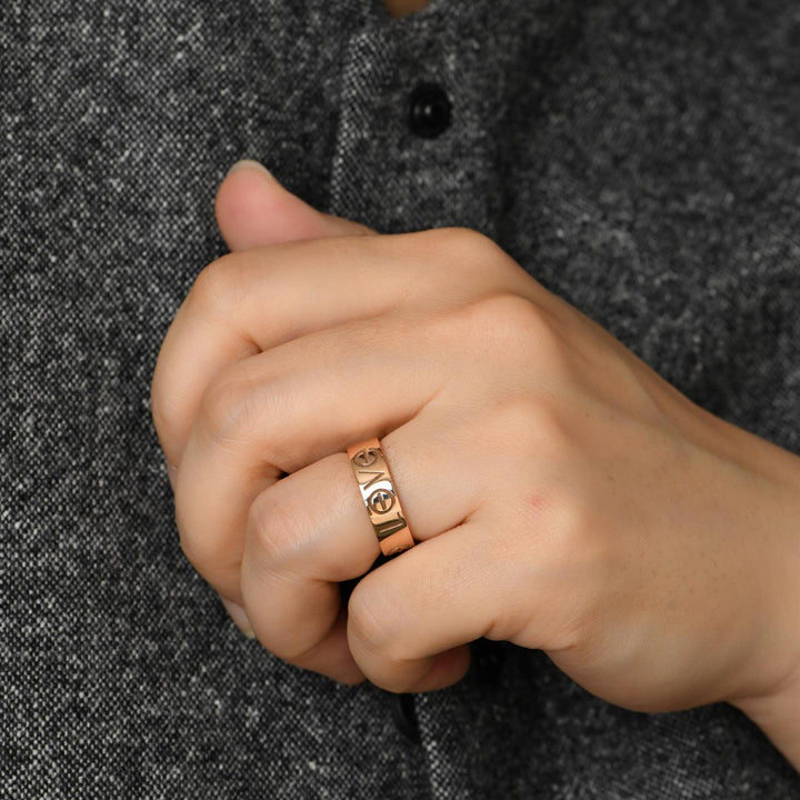 Cartier Love Ring 18K Rose Gold Size 52