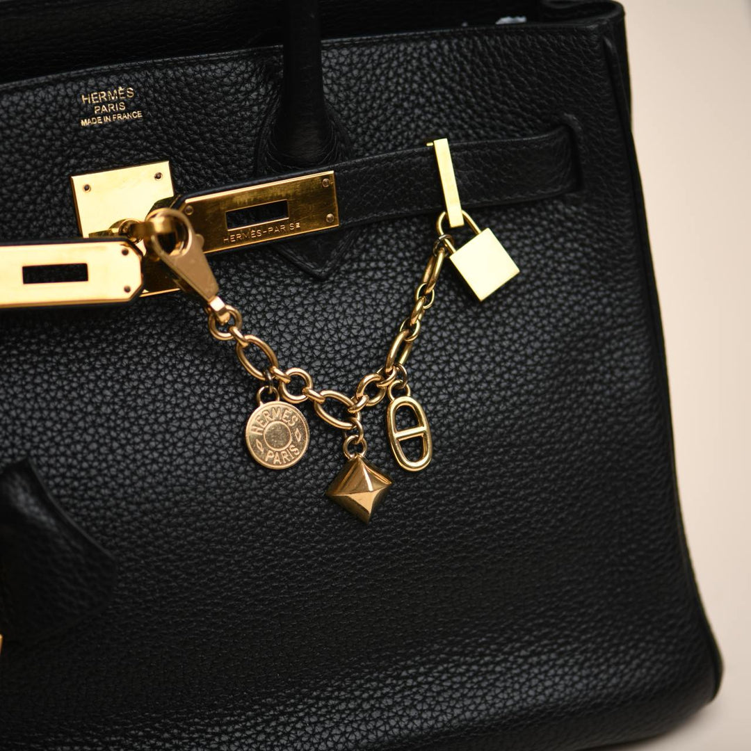 Hermès Permabrass Olga Gold Bag Charm