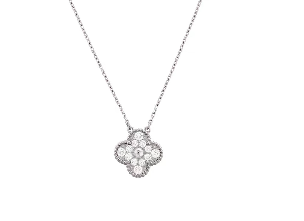 Van cleef hot sale necklace white