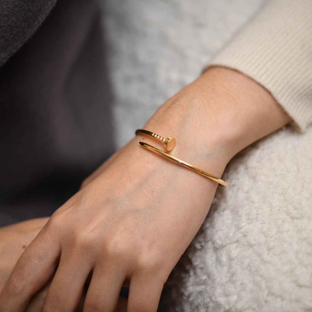 Cartier Juste un Clou Small Model Bracelet Rose Gold Size 18