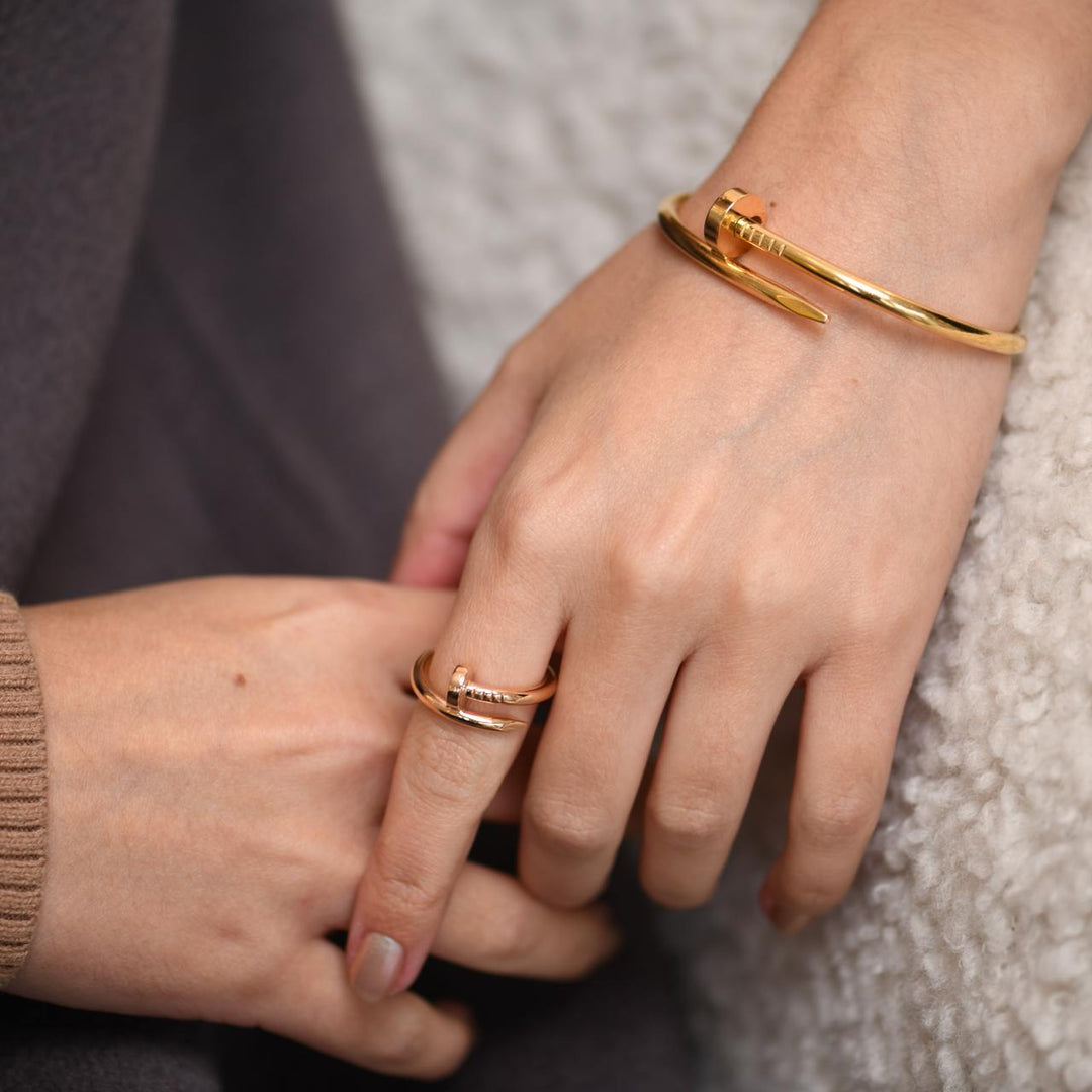 Nail Bracelet Cartier Ring Serial Number Cartier Juste Un Clou 18K