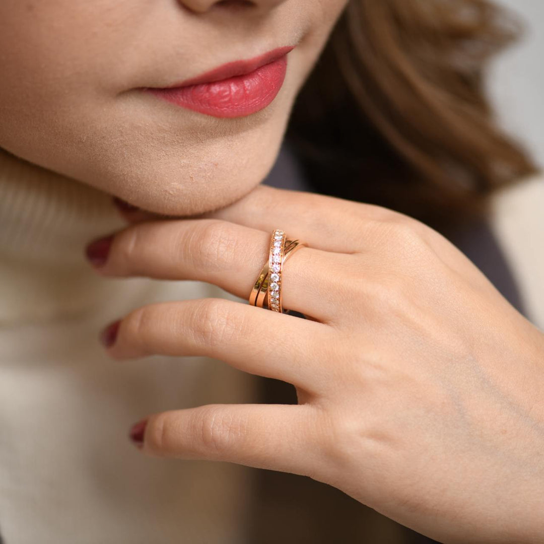Rose Gold Ring Cartier Second Hand Ring Kalinga Ashok Second Hand