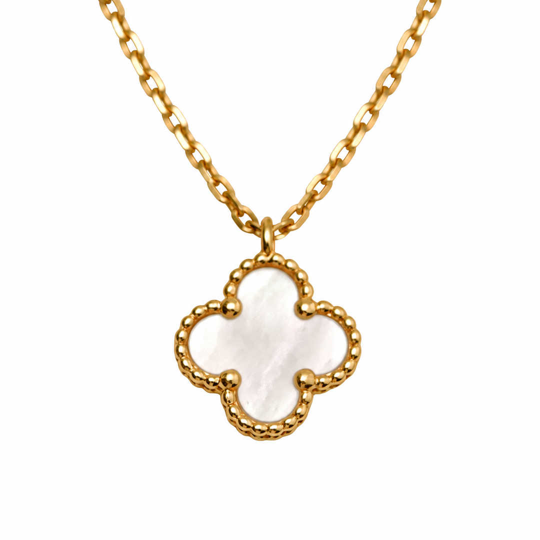 Preowned Van Cleef & Arpels Sweet Alhambra Pendant Mother of Pearl