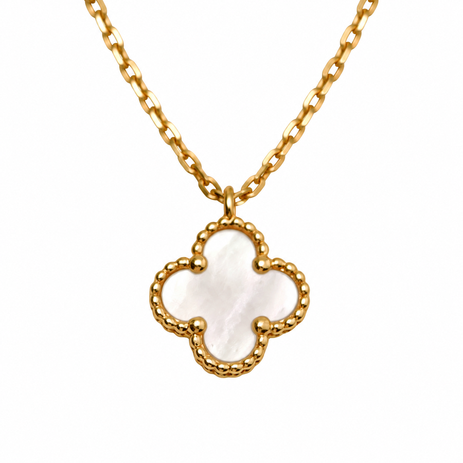 Preowned Van Cleef & Arpels Sweet Alhambra Pendant Mother of Pearl