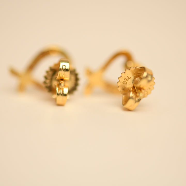 Preloved Tiffany Paloma Picasso Loving Heart Stud Earrings