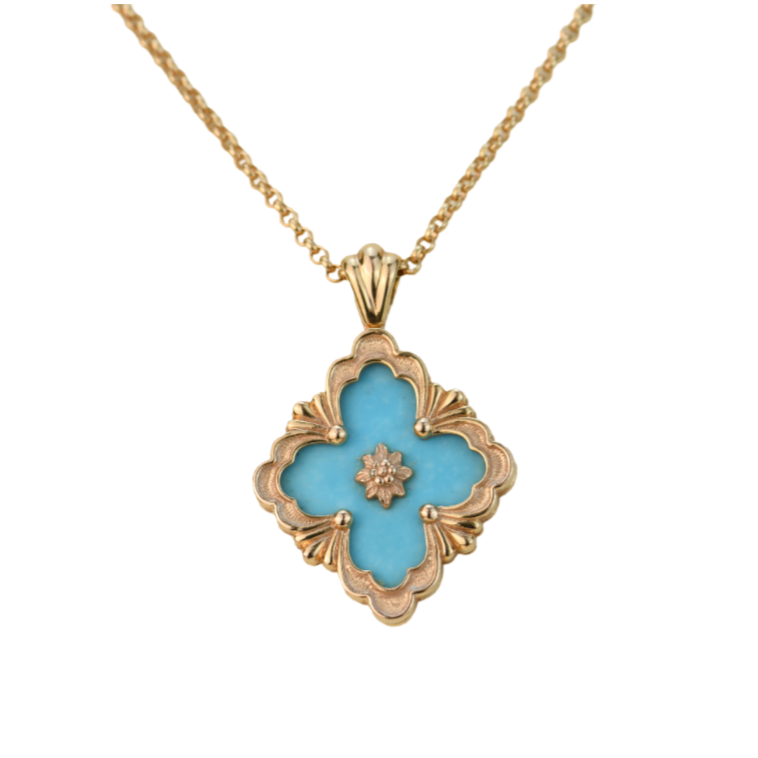 Buccellati turquoise pendant