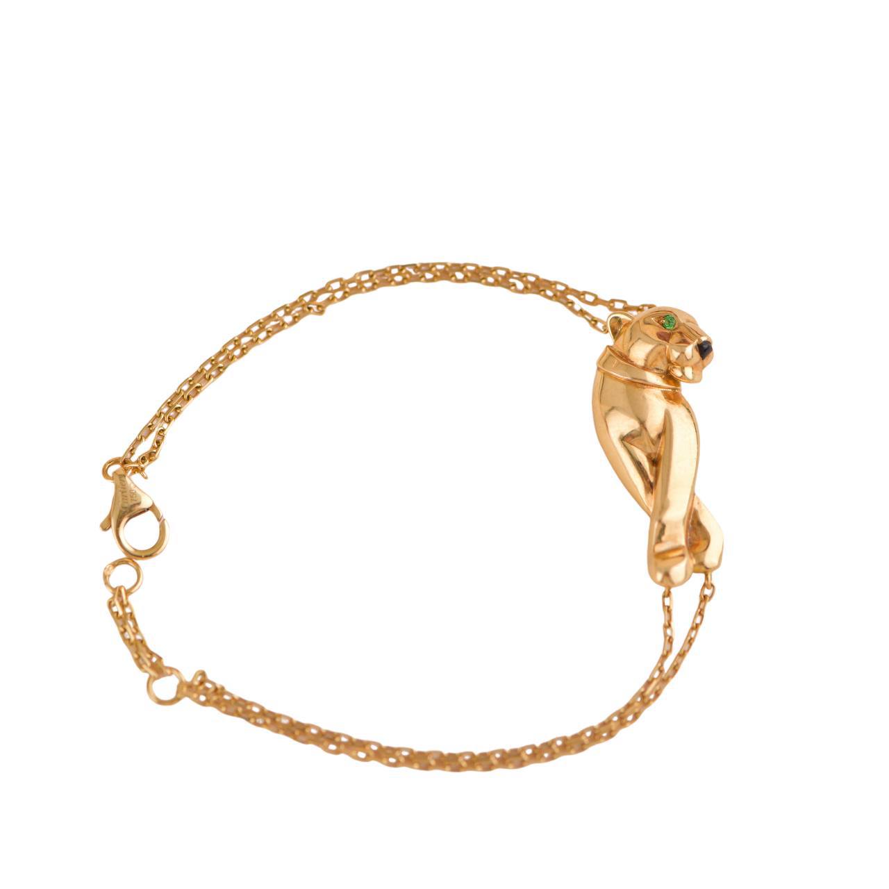 Cartier Panth re De Cartier Yellow Gold Chain Bracelet Dandelion