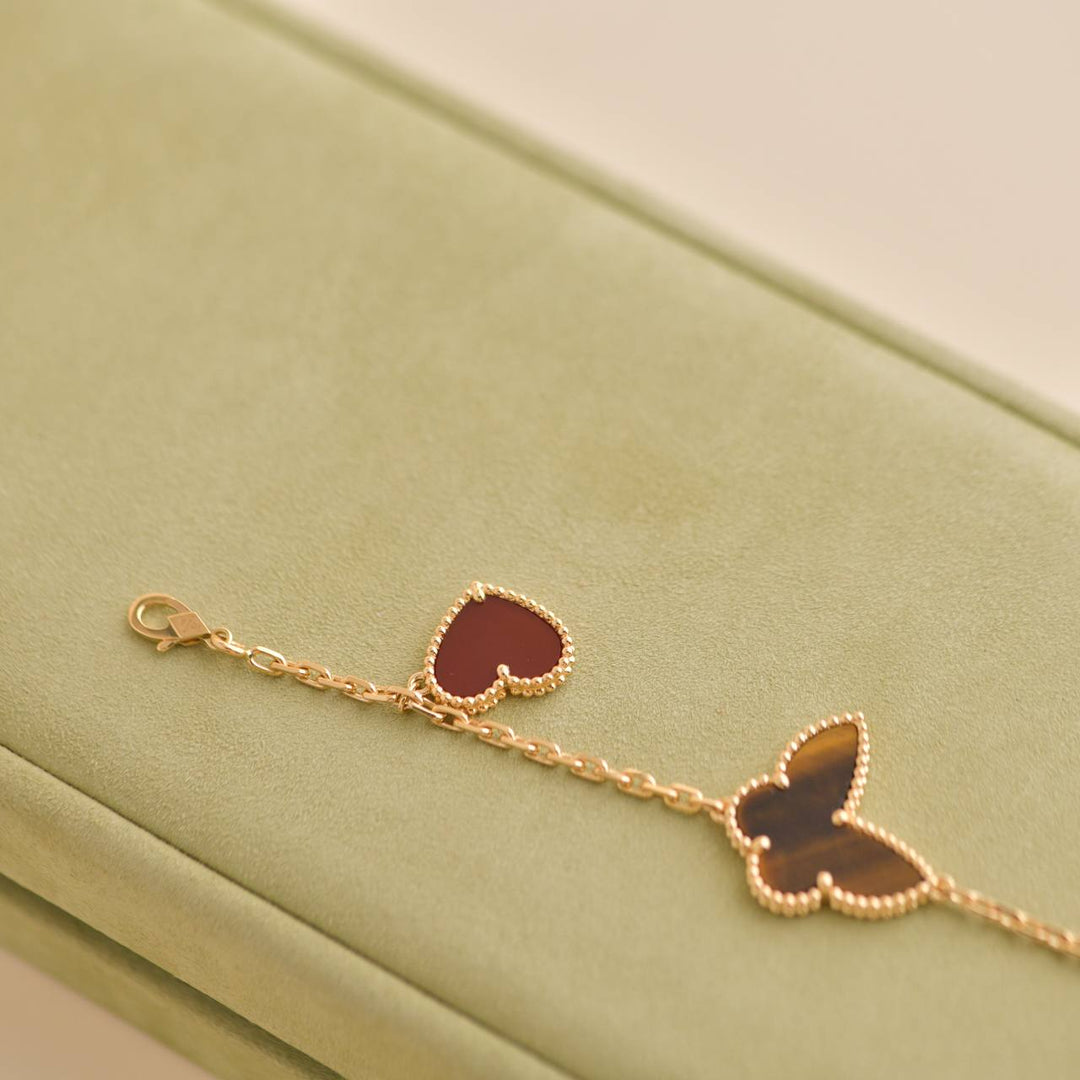 Van Cleef & Arpels Lucky 4 Motifs Yellow Gold Bracelet