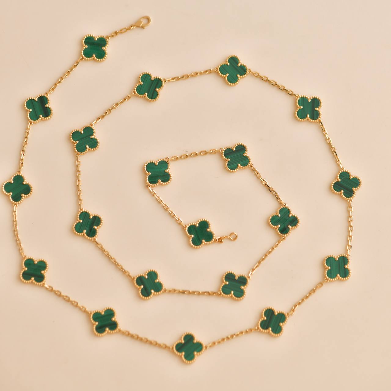 Silver gold plated malachite butterfly necklace – Gemma Azzurro