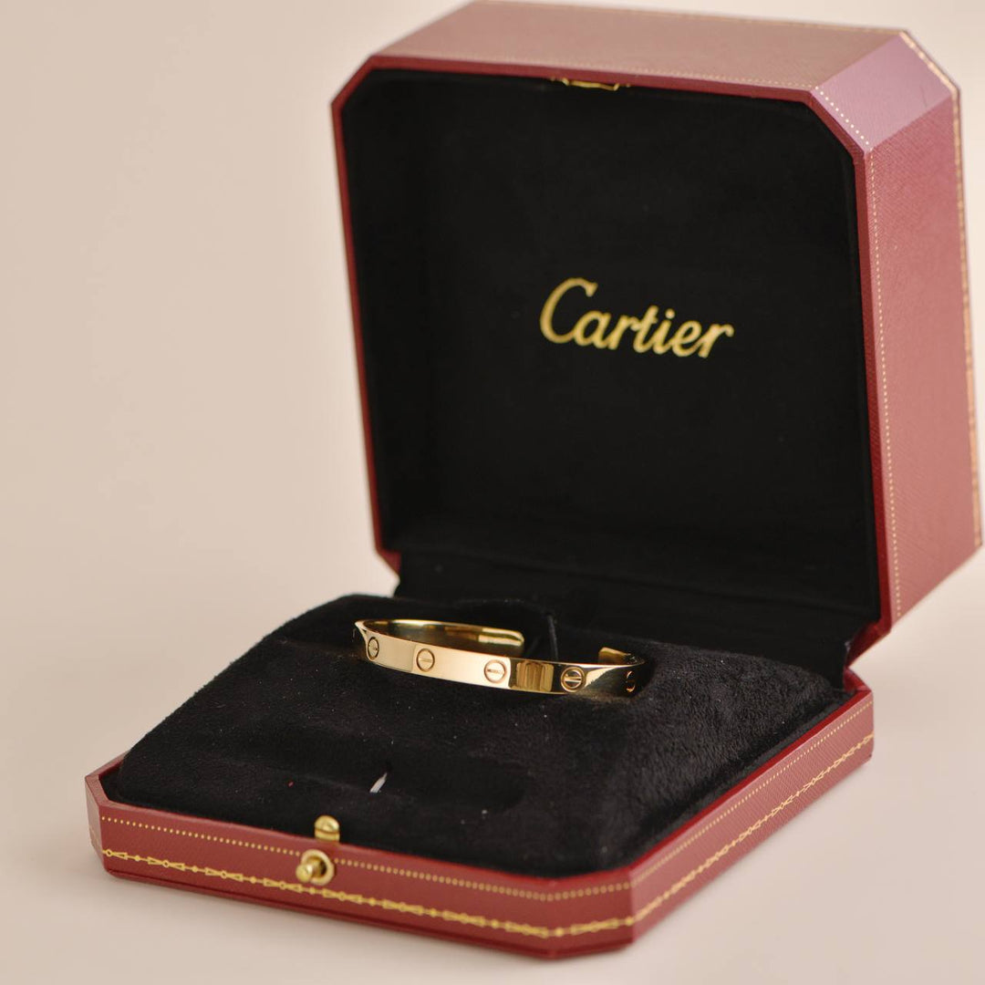 cartier love bracelet second hand