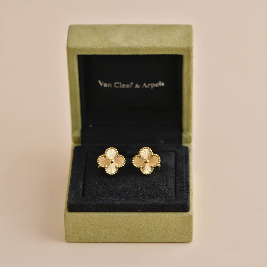 Van Cleef & Arpels  Guilloché Earring