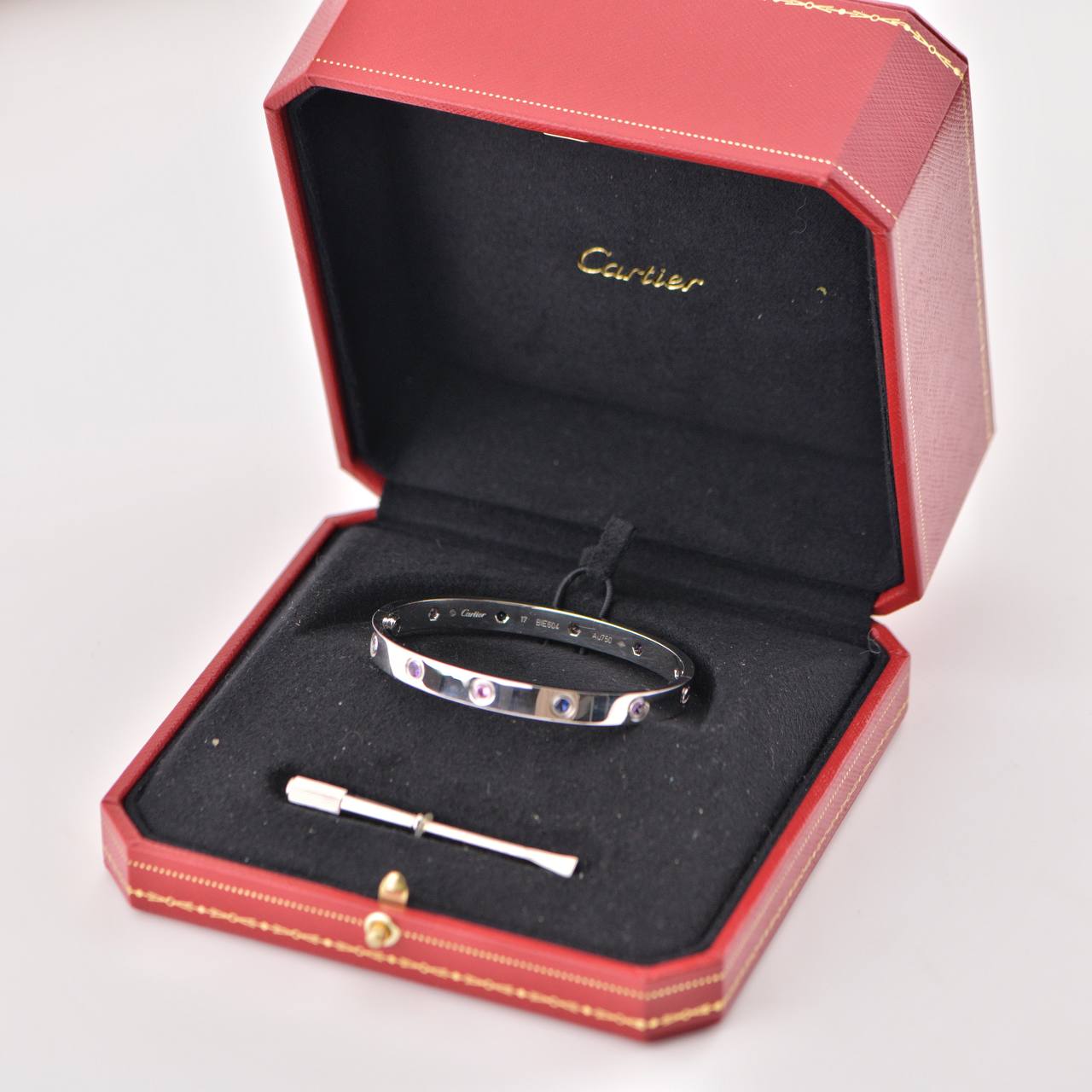 Red discount cartier bracelet