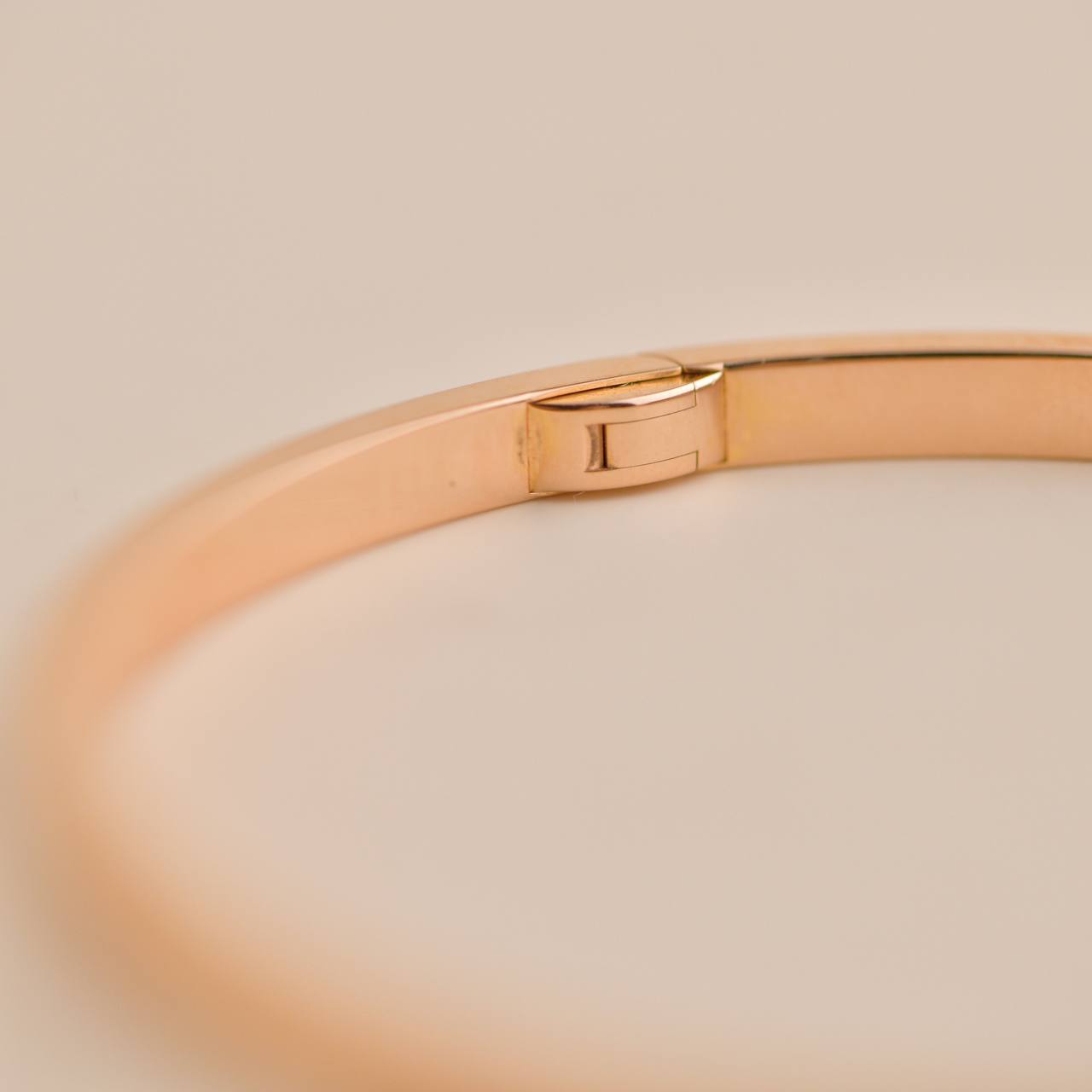 Cartier Love Bracelet Small Model 18K Rose Gold Size 19